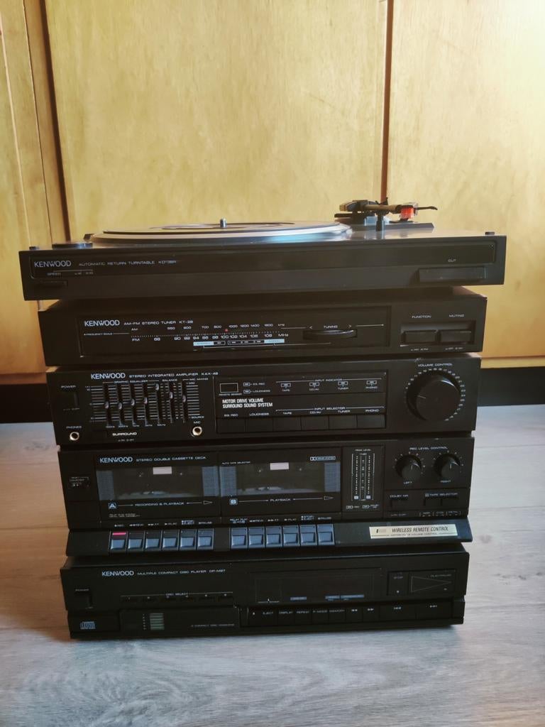 Kenwood stereo, Audio, Tv en Foto, Stereoketens, Ophalen of Verzenden, Gebruikt