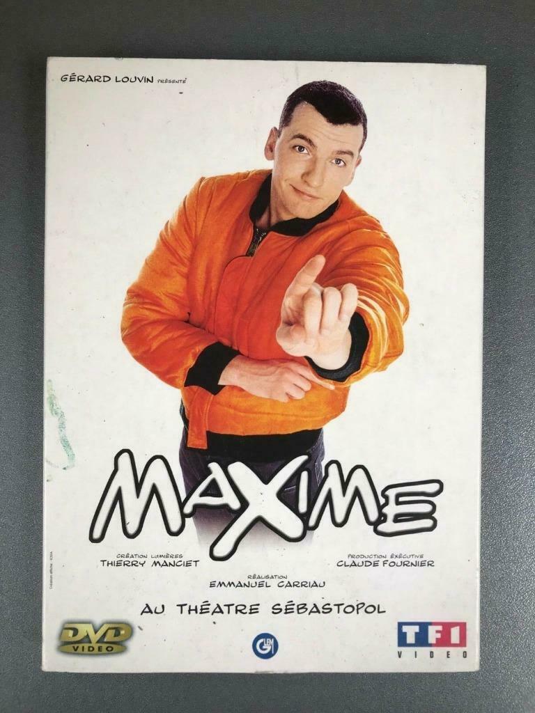 DVD Maxime au théâtre Sébastopol, CD & DVD, Tous les âges, Enlèvement ou Envoi, Utilisé, Stand-up ou Spectacle de théâtre