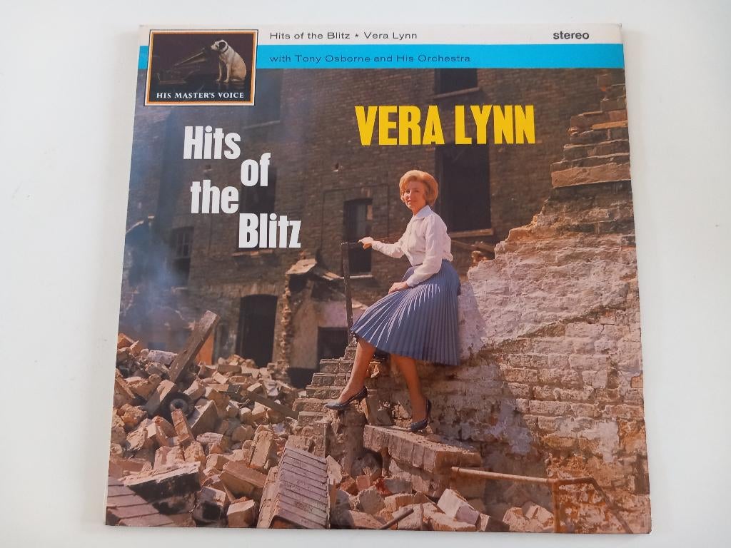 LP vinyle Vera Lynn Hits of the Blitz Jazz Pop WWII, Enlèvement ou Envoi, 12 pouces, Jazz