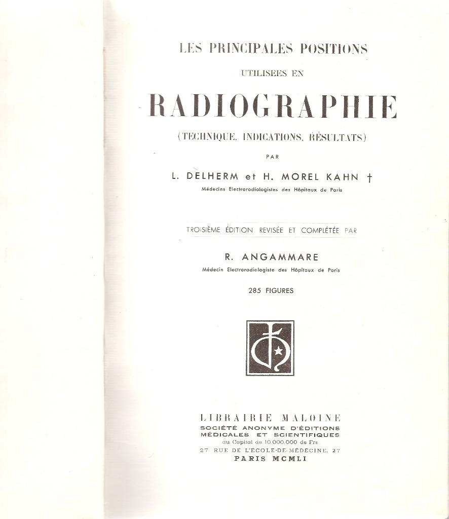 Livres sur la radiographie, Enlèvement ou Envoi, Utilisé, Sciences humaines et sociales