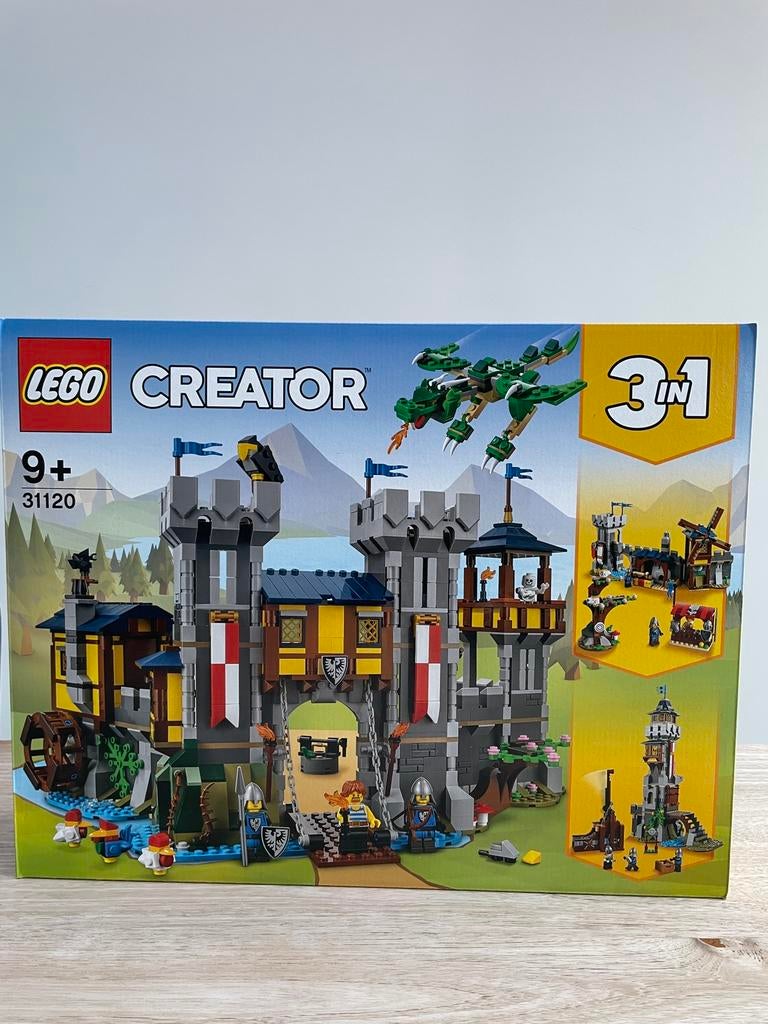 Lego 31120 Middeleeuws kasteel, Ophalen of Verzenden, Nieuw, Complete set, Lego
