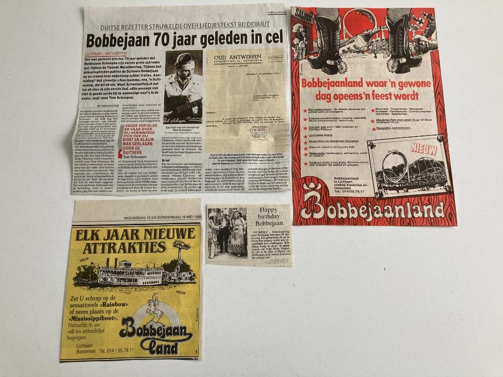 Bobbejaan Schoepen : artikels over Bobbejaan, Cd's en Dvd's, Ophalen of Verzenden, Gebruikt, Overige genres