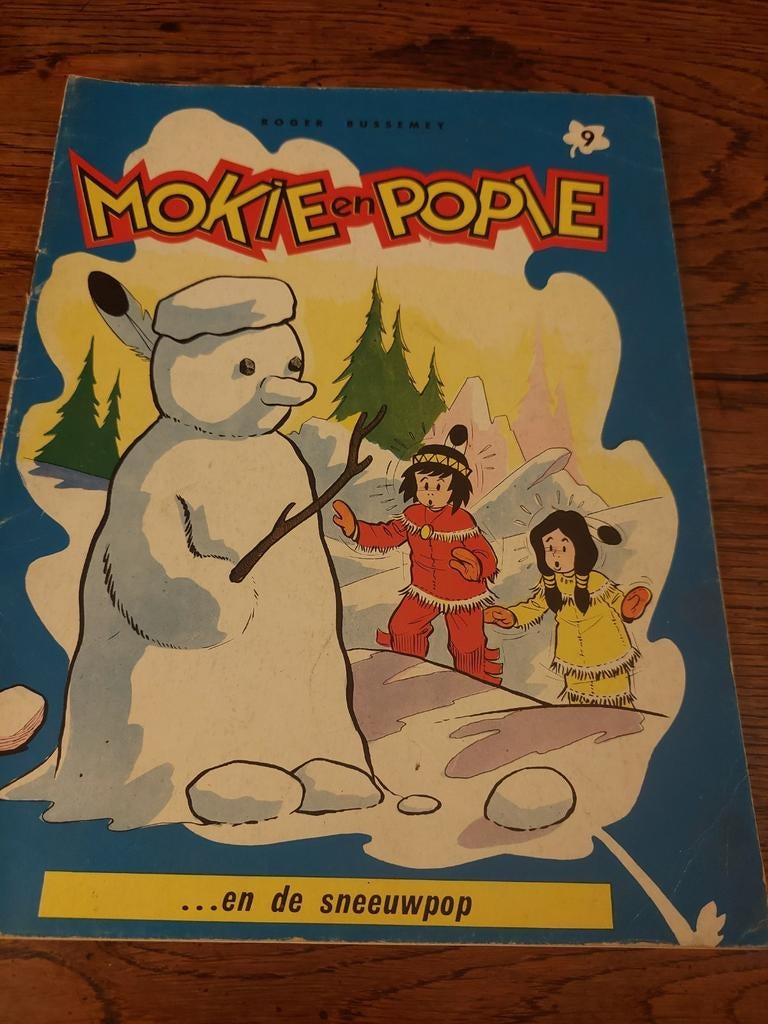 Mokie en Popie. En de sneeuwpop., Boeken, Ophalen of Verzenden, Zo goed als nieuw