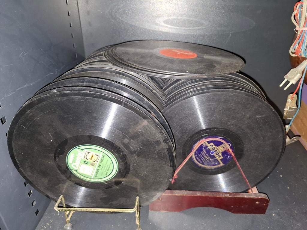 lot van 117 78 toerenplaten bakeliet, Enlèvement