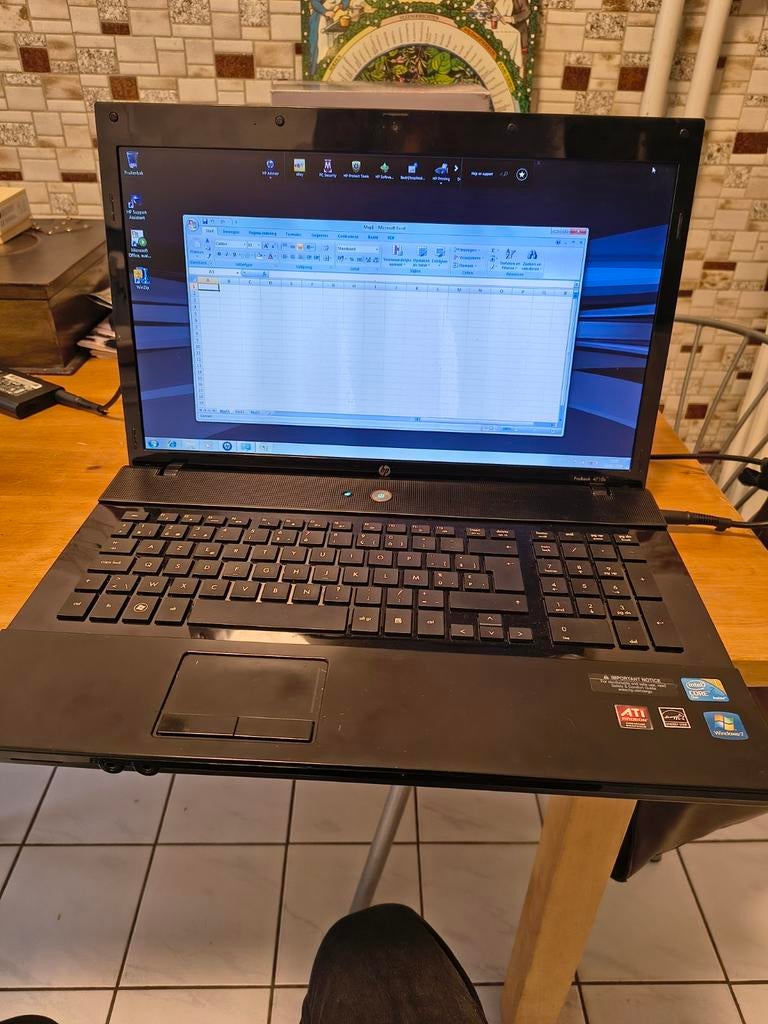 Ordinateur portable HP probook 4710s, Hp, 16 pouces, 512 GB, Enlèvement