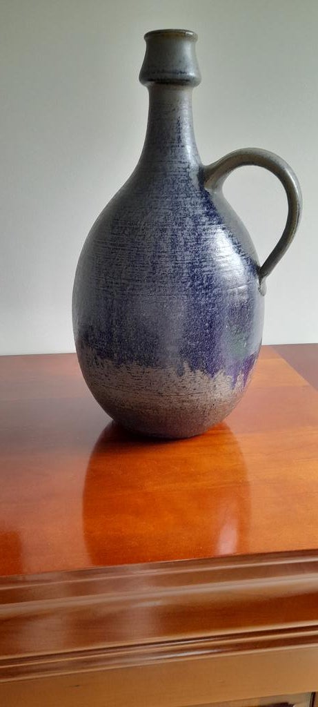 Kruik, Ophalen of Verzenden, Zo goed als nieuw, Blauw