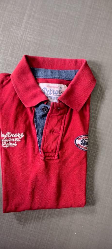polo rouge, taille 152, Enfants & Bébés, Garçon, Enlèvement ou Envoi, Chemise ou À manches longues, Petrol Industries