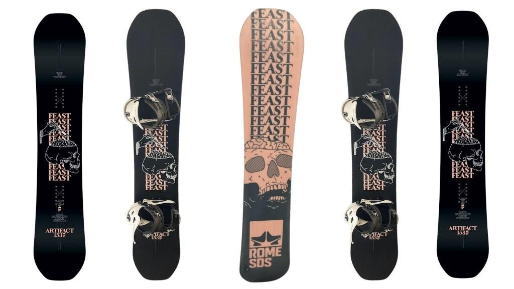 snowboard Rome Artifact 153, Sport en Fitness, Snowboarden, Gebruikt, Board, Ophalen
