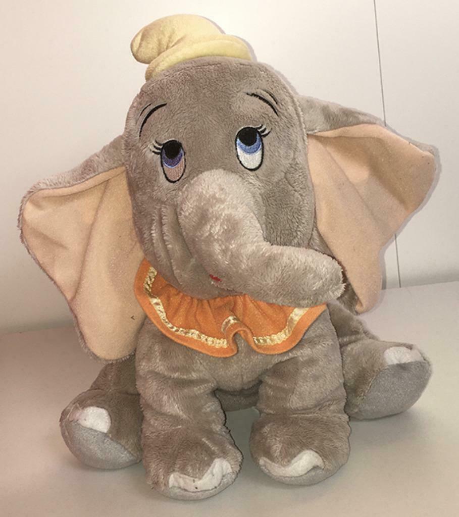 Schattige grote Dumbo knuffel (42 cm), Kinderen en Baby's, Speelgoed | Knuffels en Pluche, Ophalen of Verzenden, Zo goed als nieuw