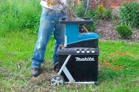 A LOUER - Broyeur Makita  - à LOUER, Zo goed als nieuw, Elektrisch, Makita, Met opvangzak