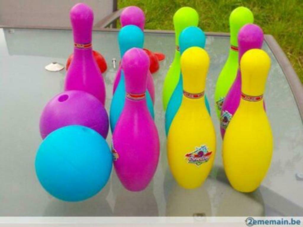 jeu quilles en plastiques, Enlèvement
