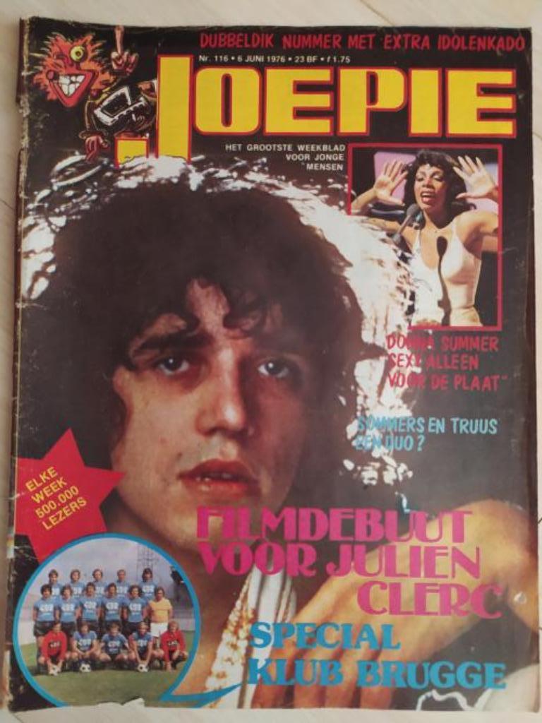 Joepie cover pagina's jaren 70, Ophalen of Verzenden