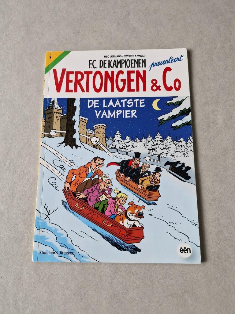 F.C. De Kampioenen presenteert Vertongen & Co nr 9, Une BD, Envoi, Swerts & Vanas; Hec Leemans