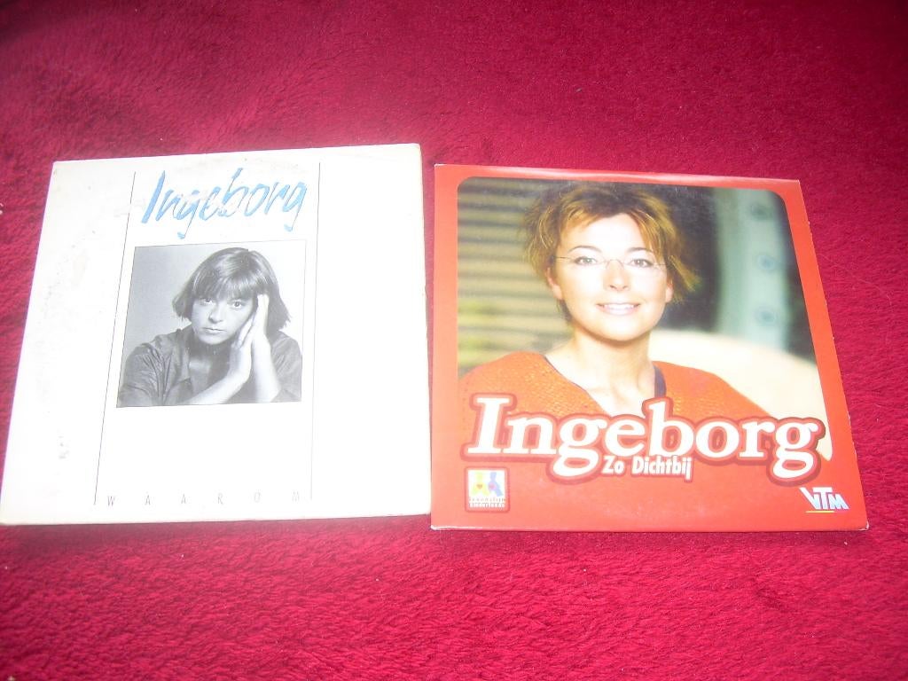 2 CD SINGLES - INGEBORG, CD & DVD, CD Singles, 2 à 5 singles, Enlèvement ou Envoi, Comme neuf, En néerlandais