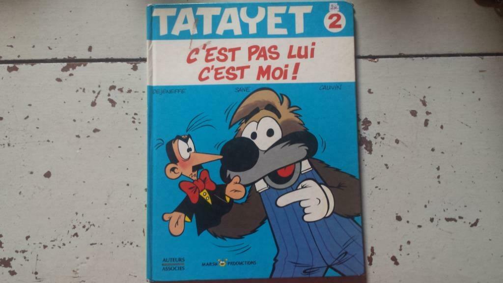 Tatayet - C'est pas lui c'est moi, Une BD, Enlèvement ou Envoi, Utilisé