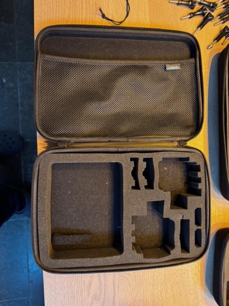 GoPro tassen / opbergdozen, Audio, Tv en Foto, Actiecamera's, Gebruikt, GoPro, Ophalen of Verzenden