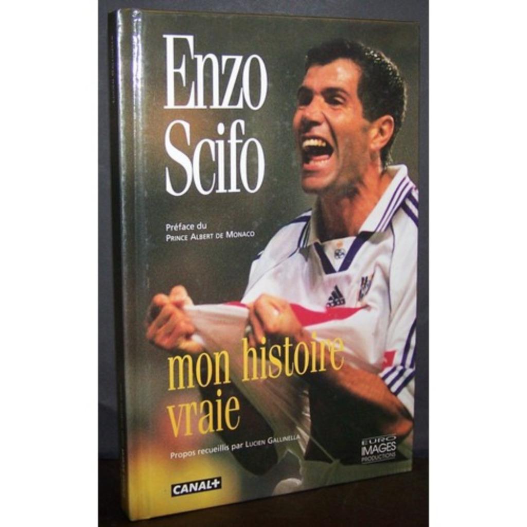 Enzo Scifo Mon histoire vraie Lucien Gallinella, Ophalen of Verzenden, Zo goed als nieuw, Balsport