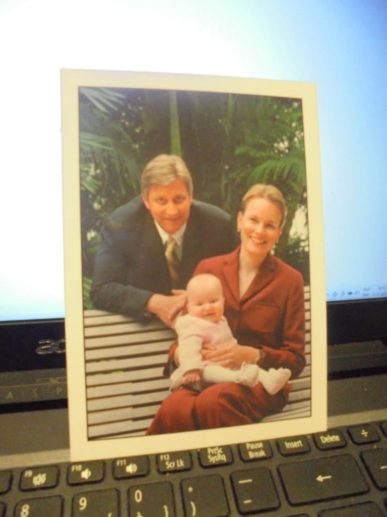Filip -Mathilde en Elisabeth, Verzamelen, Ophalen of Verzenden, Zo goed als nieuw, Kaart, Foto of Prent
