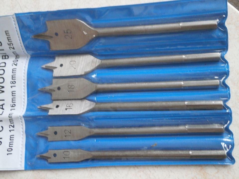 lot de 6 nouvelles mèches bois de 10 à 25 mm, Enlèvement ou Envoi