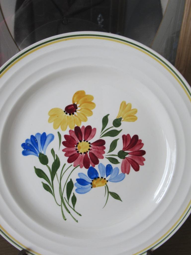 bord-BOCH-LA LOUVIERE-BELGIUM-porselein-VINTAGE, Antiquités & Art, Antiquités | Assiettes décoratives & Carrelages, Enlèvement ou Envoi