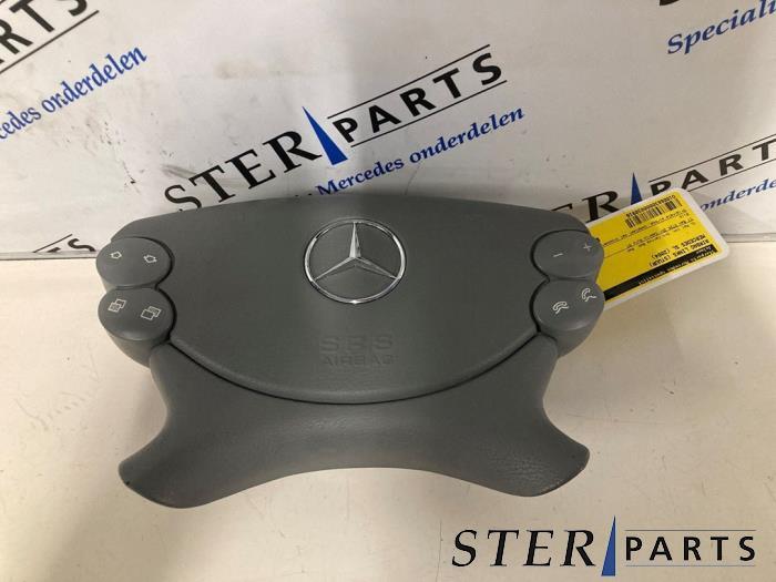 Airbag links (Stuur) van een Mercedes SL, Auto-onderdelen, Ophalen of Verzenden, 3 maanden garantie, Gebruikt, Mercedes-Benz
