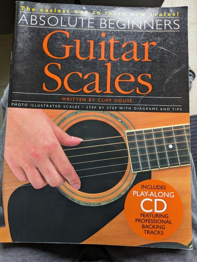 Gitaarboek Guitar Scales, Boeken, Ophalen of Verzenden, Zo goed als nieuw