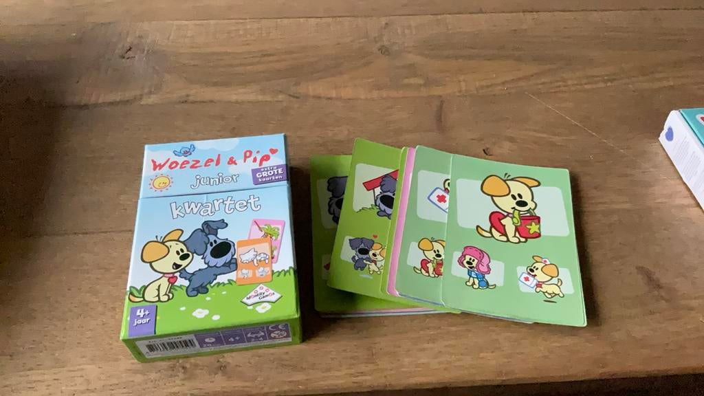Woezel en Pip junior kwartet, Kinderen en Baby's, Ophalen of Verzenden, Zo goed als nieuw