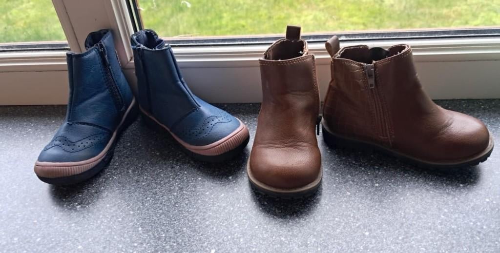 kinderschoenen maat 22, Ophalen