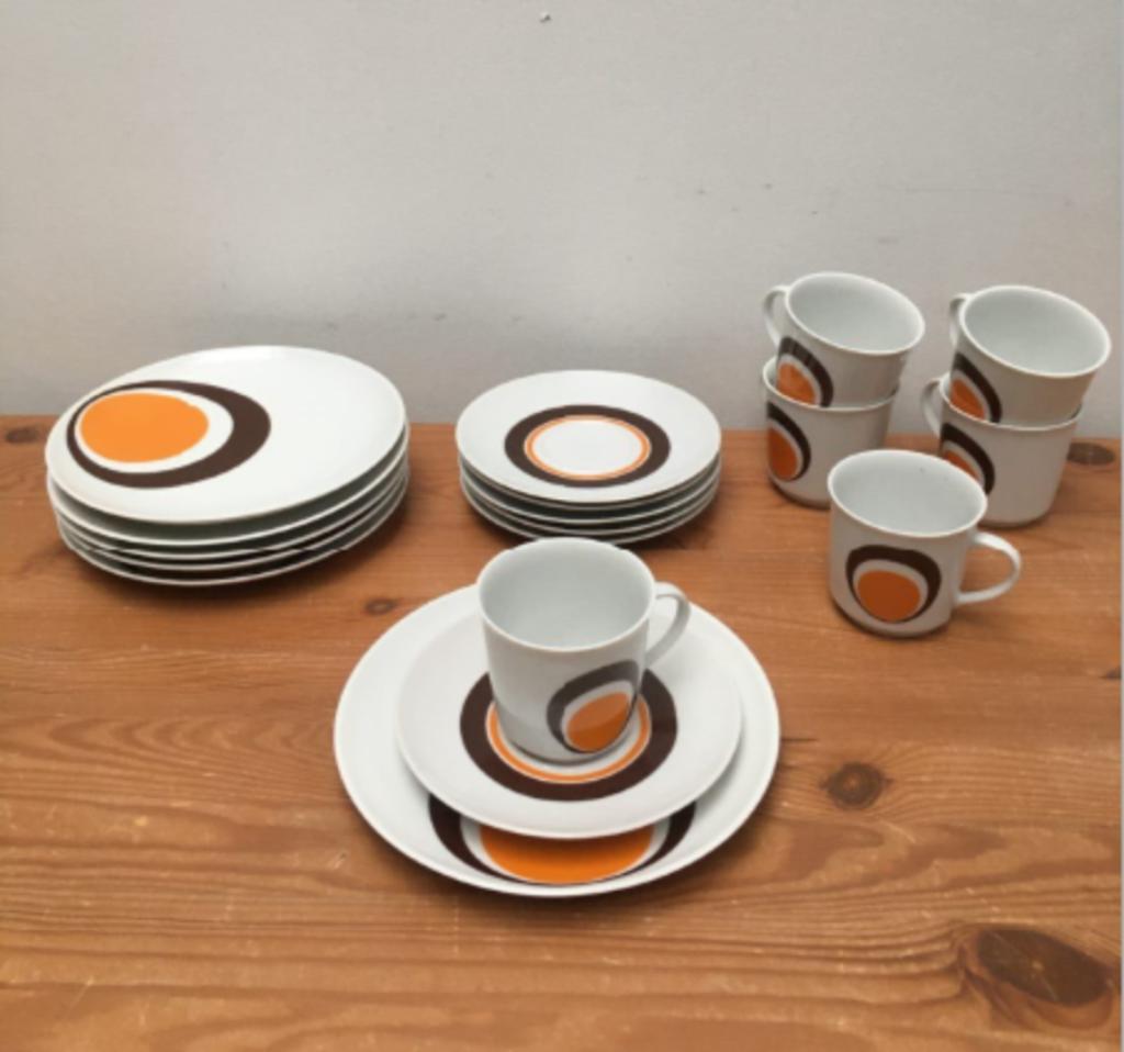 Vintage servies - Winterling Bavaria, Poterie, Comme neuf, Enlèvement, Autres styles
