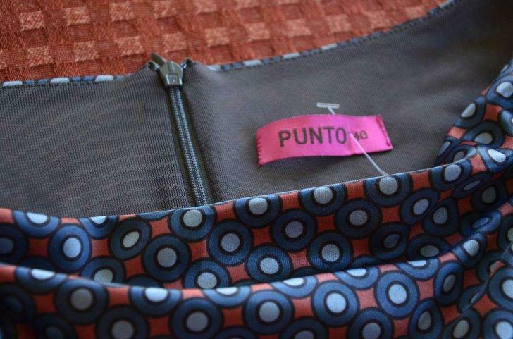 T.40 "PUNTO" NEUF=80€ - Robe droite, beau tombant, Ophalen of Verzenden, Gedragen, Maat 38/40 (M), Grijs