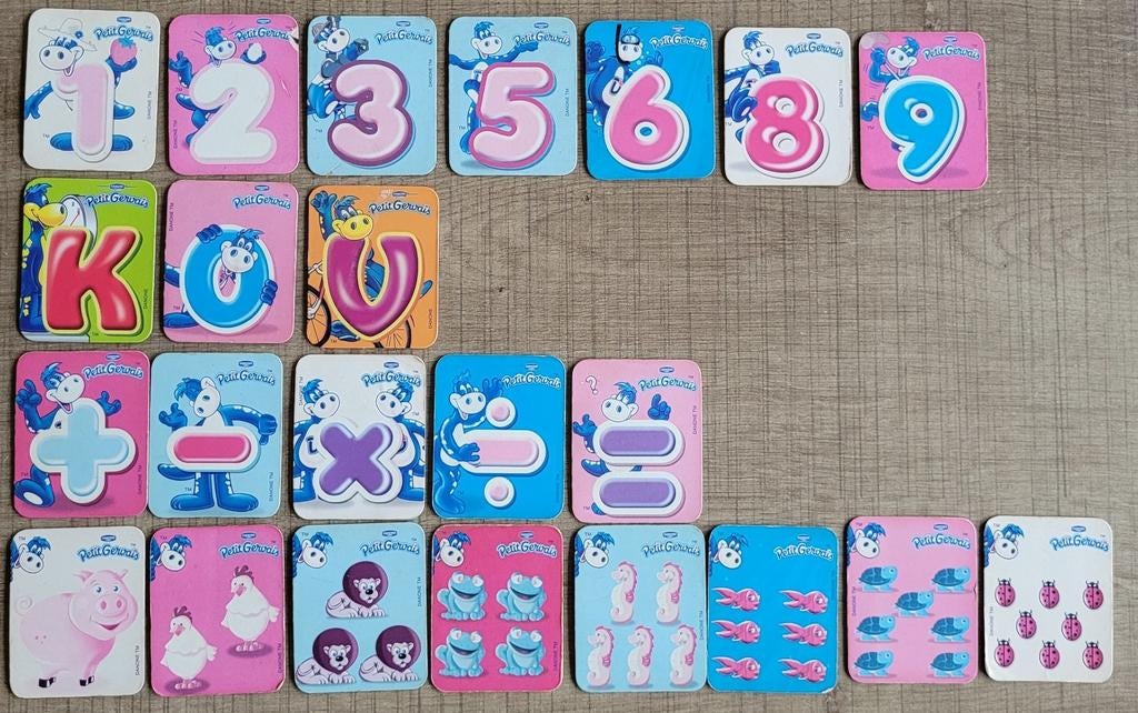 Danone - Petit Gervais: 23 magneetjes, Verzamelen, Ophalen of Verzenden, Gebruikt, Gebruiksvoorwerp