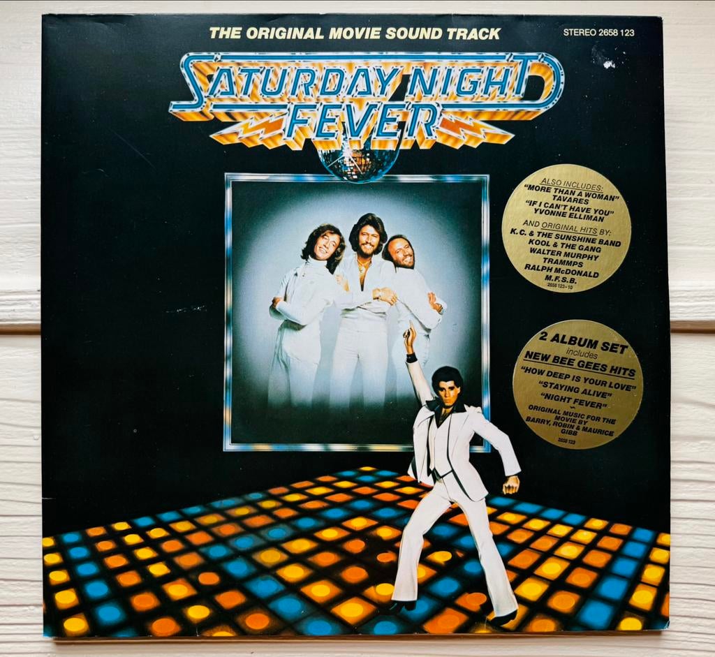 LP vinyl plaat: The Bee Gees - Saturday night fever, Enlèvement ou Envoi