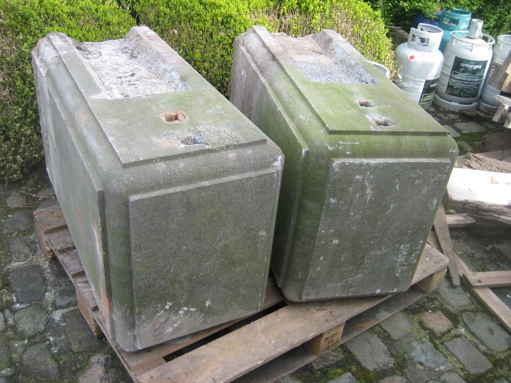 mooi koppel oude zware arduinen palen, Enlèvement, Utilisé