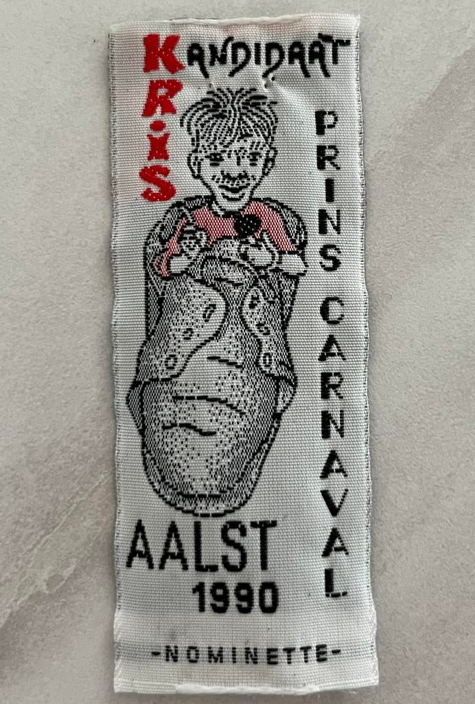 Aalst Oilsjt Carnaval nominette 1990 Kris kandidaat, Verzamelen, Ophalen