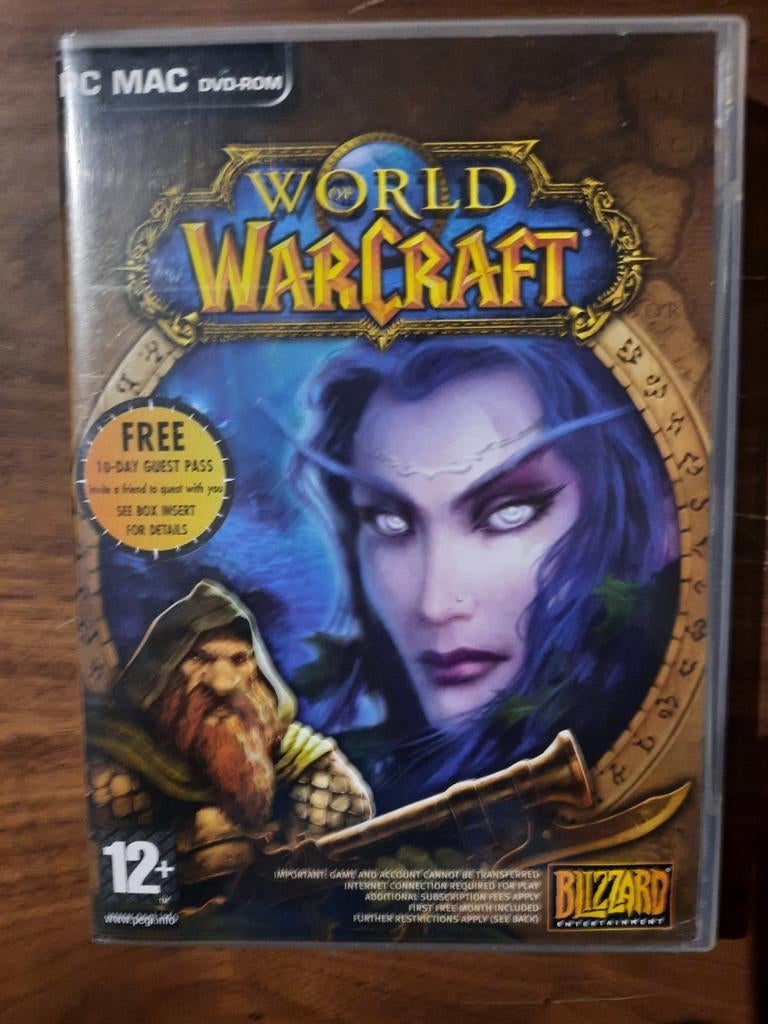 PC Mac DVD-Rom World Of Warcraft, Ophalen of Verzenden, Gebruikt