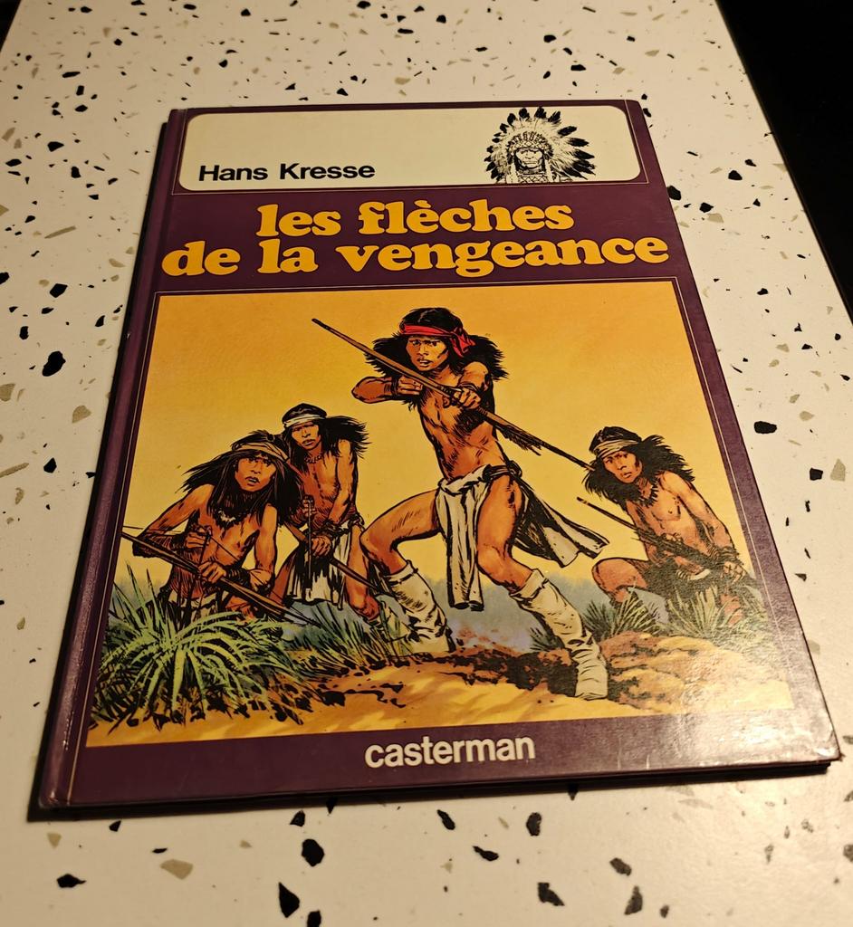 Hans Kresse Les Peaux-Rouges (les premiers 6 BD), Plusieurs BD, Enlèvement, Comme neuf