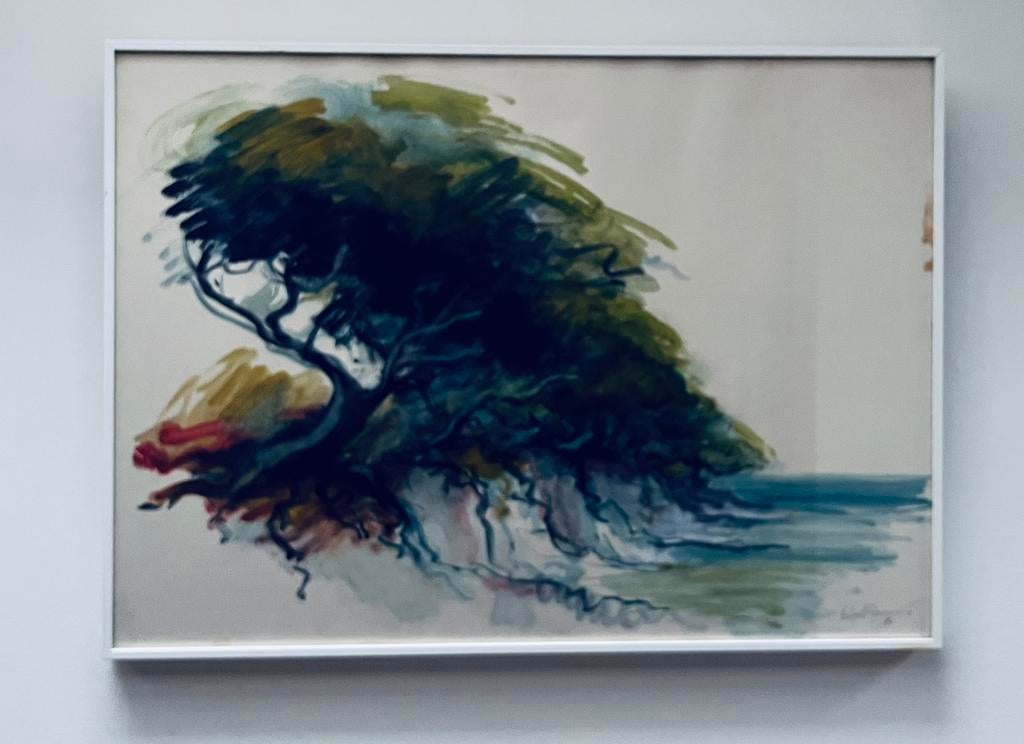 Rafaël Gorsen - landschap Provence, Antiek en Kunst, Ophalen