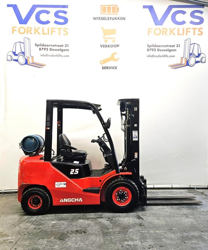 HANGCHA FG25 TRIPLEX 4,7 slechts 345uren, 2000 tot 3000 kg, Ophalen, LPG, Heftruck