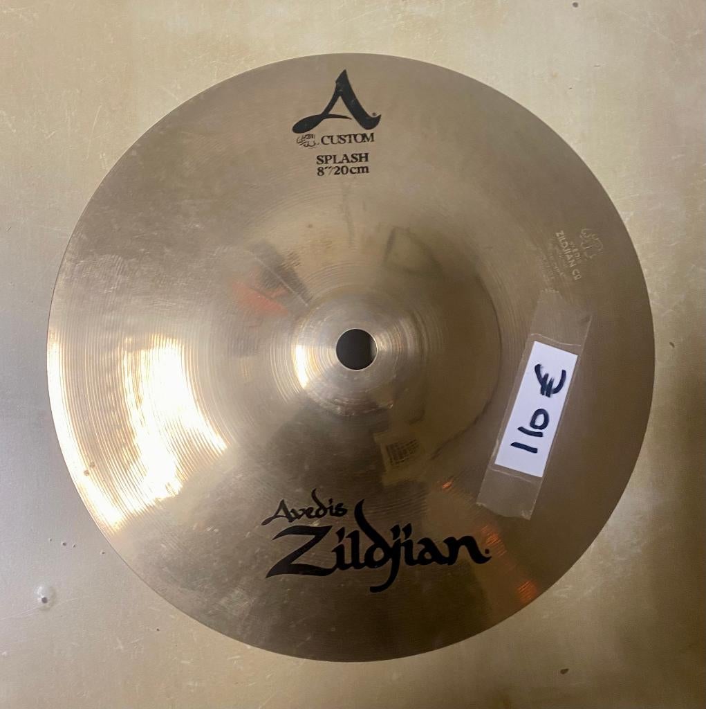 ZILDJIAN A CUSTOM SPLASH 8" & 10", Musique & Instruments, Enlèvement ou Envoi, Utilisé, Autres types