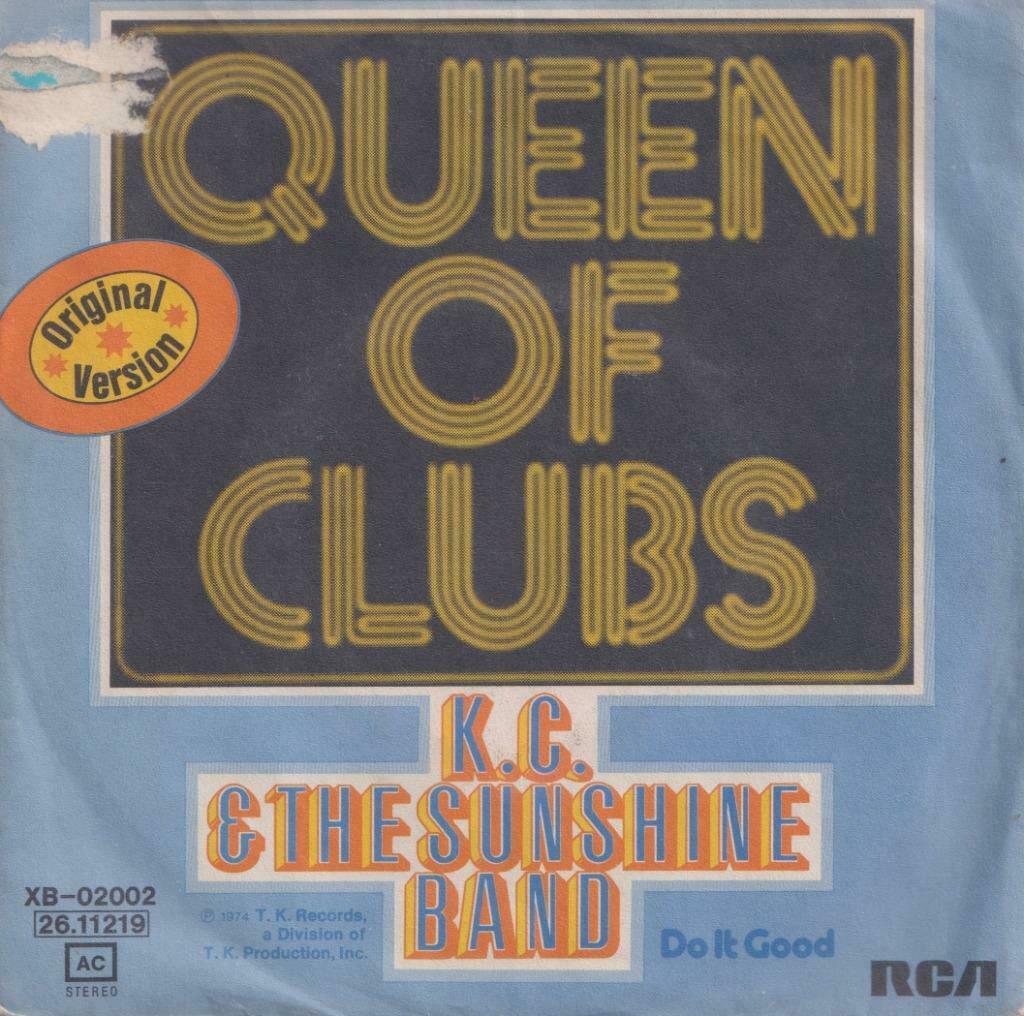 K.C. & The Sunshine Band – Queen of clubs – Single, Enlèvement ou Envoi, Utilisé, Pop