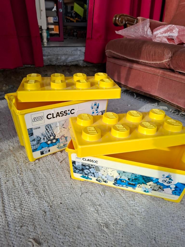 Lego classic dozen (zonder lego)., Enlèvement, Utilisé, Briques en vrac, Lego