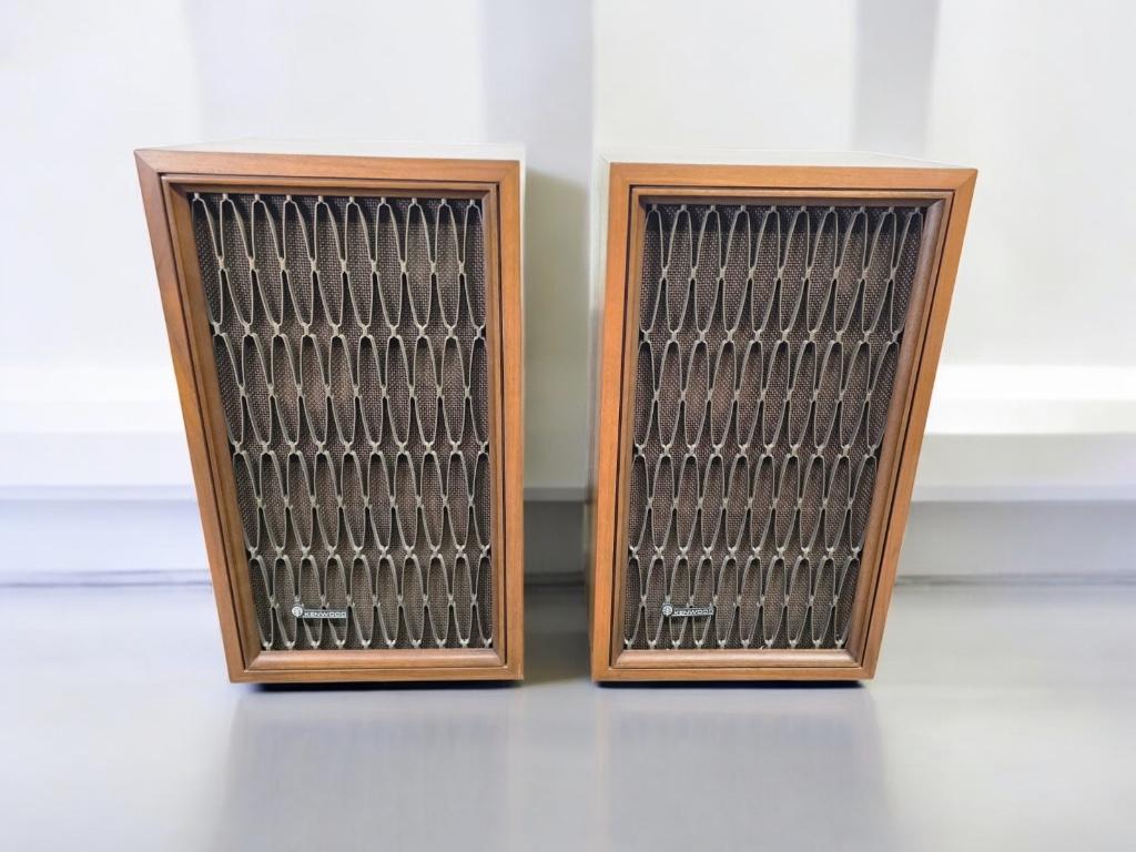 Lot de 2 Haut-parleurs vintage 3 voies Kenwood KL-3080, TV, Hi-fi & Vidéo, Enceintes, Enlèvement ou Envoi