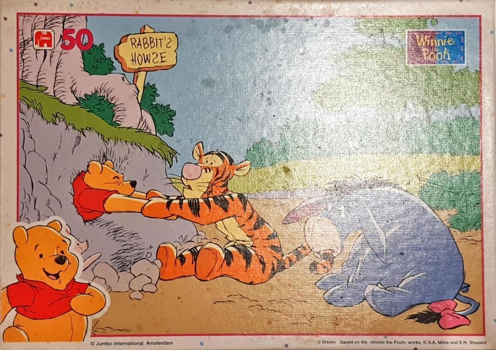 Puzzel Winnie The Pooh 50 stuks, Ophalen, 10 tot 50 stukjes, Zo goed als nieuw
