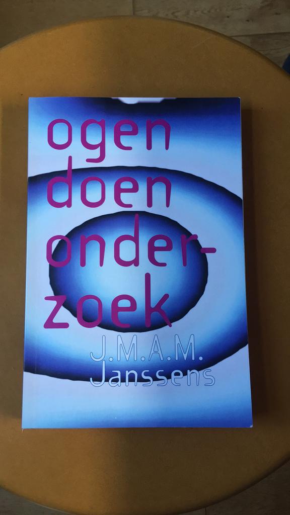 J.M.A.M. Janssens - 'Ogen' doen onderzoek, Ophalen of Verzenden, Zo goed als nieuw, J.M.A.M. Janssens