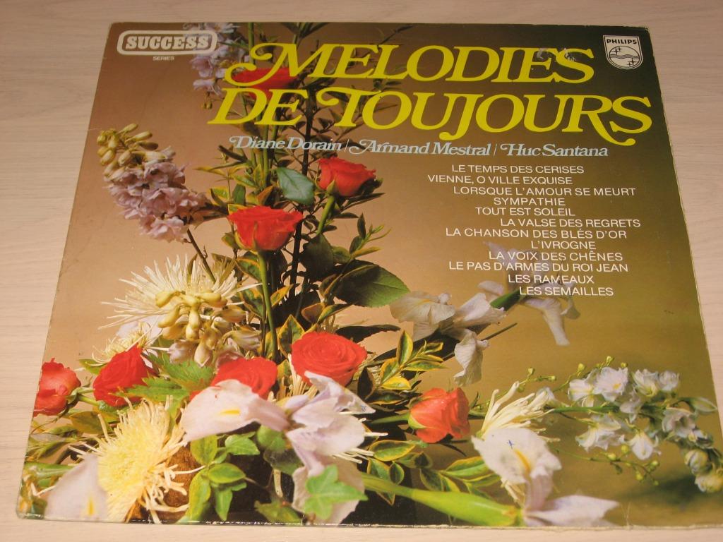 Disque vinyl 33 tours mélodies de toujours, Ophalen of Verzenden, Zo goed als nieuw