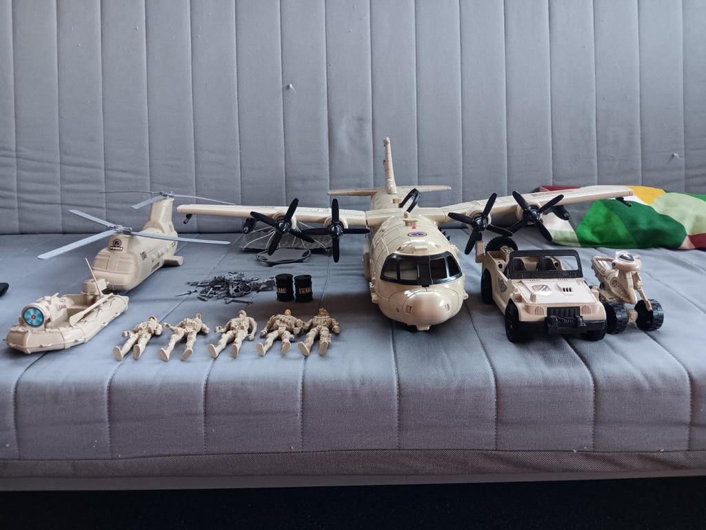 Grote leger speelset, Ophalen of Verzenden