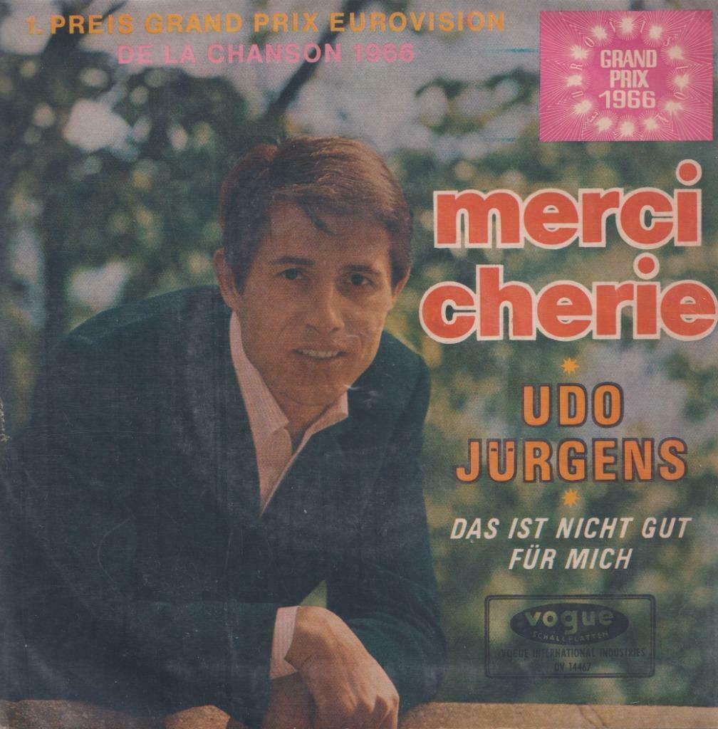 Udo Jurgens – Merci Cherie / Das ist nicht gut für mich, Enlèvement ou Envoi, Utilisé, Pop