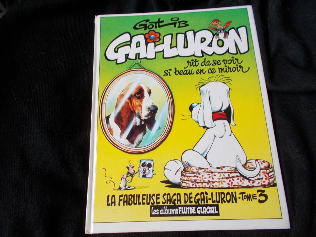 Gai-Luron rit de se voir si beau en ce Miroir (octobre 1985), Une BD, Enlèvement, Comme neuf