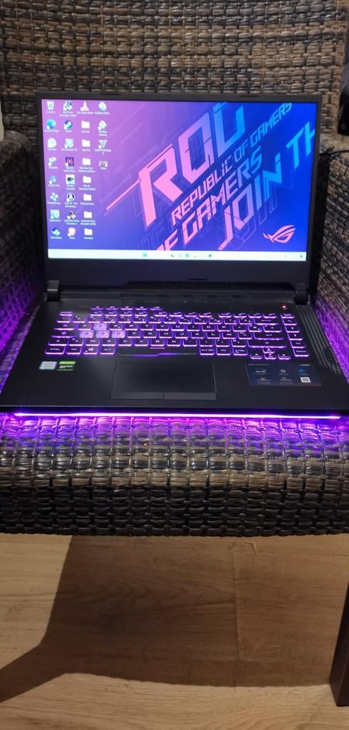Pc portable gamer Asus  G531GT 16gb ram 4gb gtx 1650, Enlèvement ou Envoi, SSD
