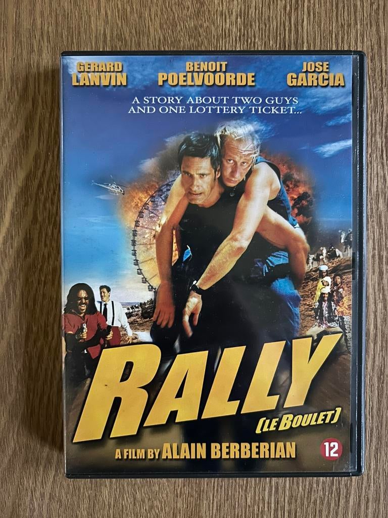 DVD Rally, Cd's en Dvd's, Vanaf 12 jaar, Ophalen of Verzenden, Zo goed als nieuw, Actiekomedie